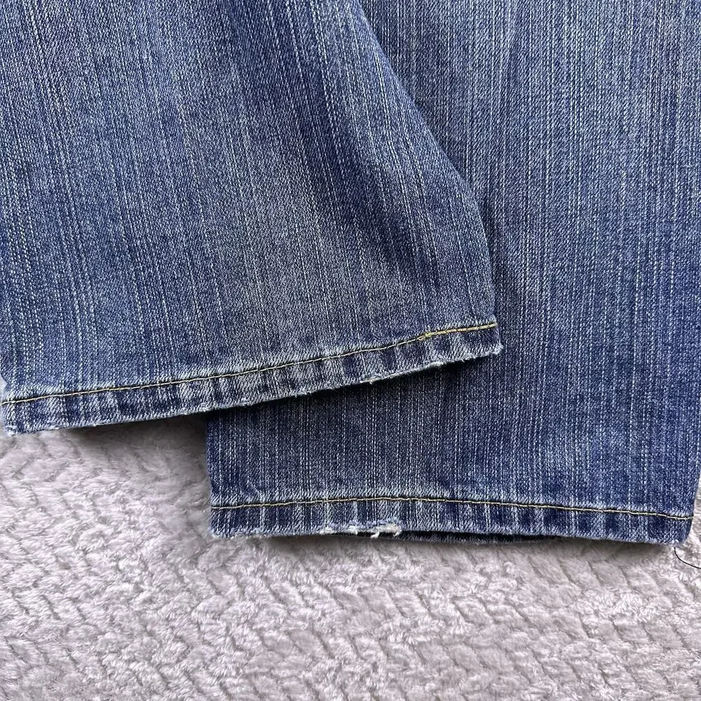 Levis 559 Jeans Men's 36x30 Blue Denim‎ Whiskered Relaxed Straight 100% Cotton